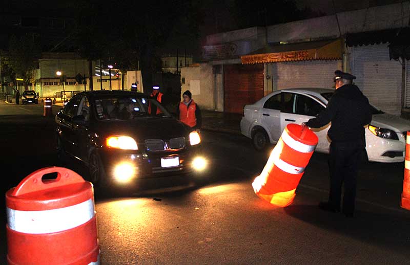 Han sido remitidos al "diablito" de Toluca 566 personas por conducir ebrios
