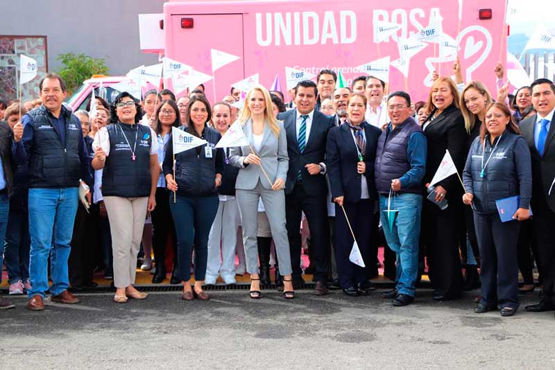 Inicia operaciones la unidad rosa del DIF en Huixquilucan