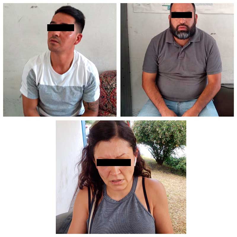 Detienen a 3 extranjeros en la Herradura, Huixquilucan