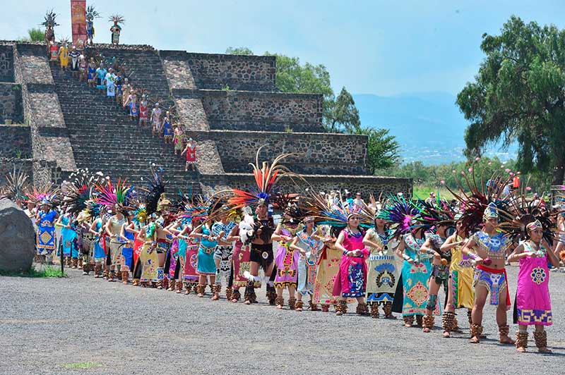 Se enciende en Teotihuacán el fuego nuevo rumbo a los Panamericanos de Lima 2019