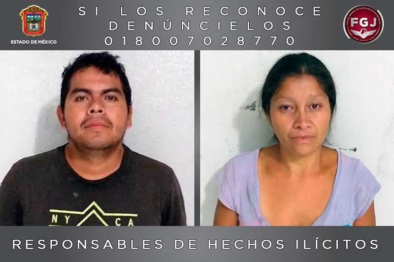 La pareja de Ecatepec suma 184 años de prisión en condenas por múltiples feminicidios