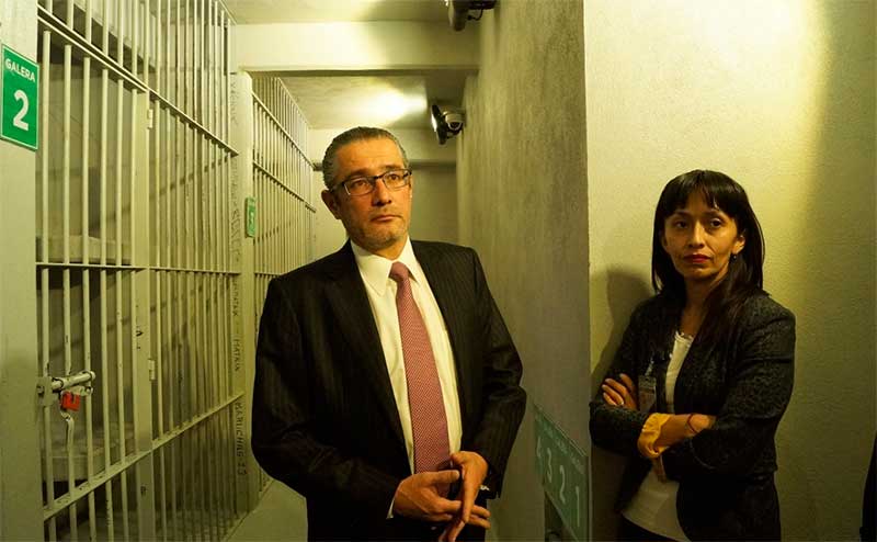 Fiscal supervisa operación del centro de justicia en Zinacantepec