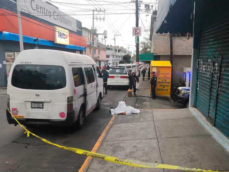 Muere estudiante por asalto a transporte público en Naucalpan