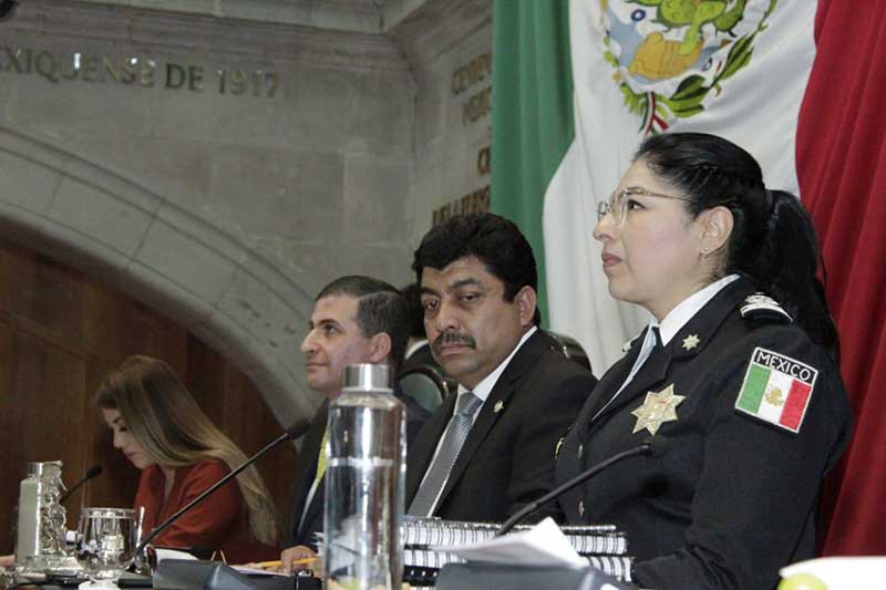 Informa Maribel Cervantes acciones emprendidas y avances de la Estrategia Integral de Seguridad en EdoMéx