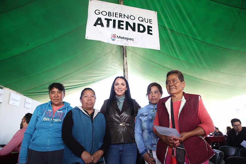 Ayuntamiento de Metepec asume compromisos permanentes: Gaby Gamboa
