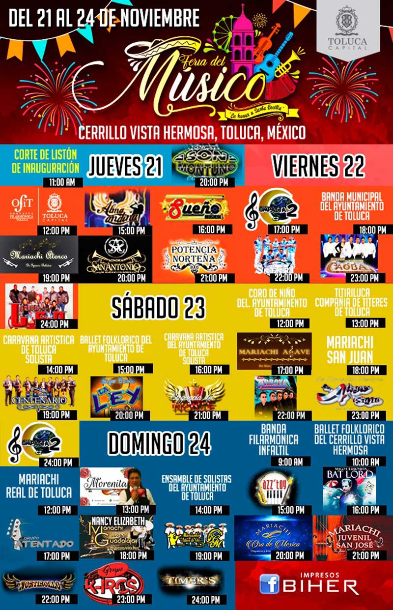 Toluca será sede de la Feria del Músico