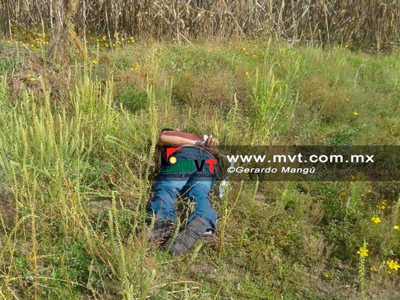 Aparece cadáver y mensaje de un grupo criminal en San Buenaventura