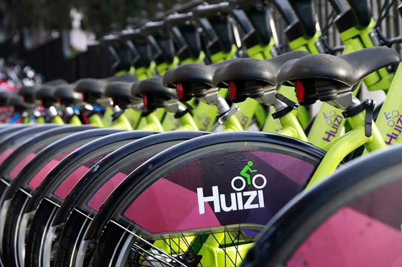 El Sistema de Bicicleta Pública “Huizi” cumple 4 años