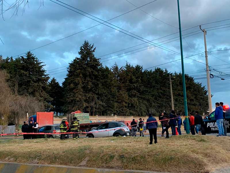 Accidente en Calzada Pacífico deja un muerto y dos heridos