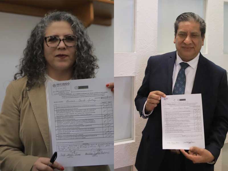 Miroslava Carrillo y Daniel Perdomo únicos registrados para dirigir el OSFEM
