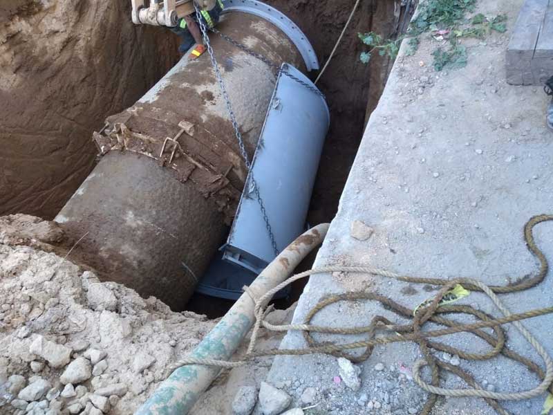 Concluye CAEM reparación de fugas de agua en Tultitlán y Tlalnepantla