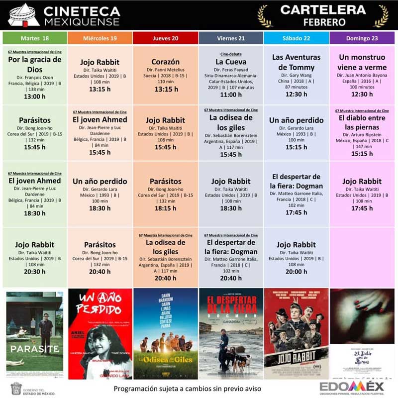 Aprovecha las actividades culturales este fin de semana