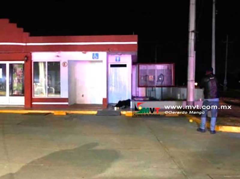Asesinan a guardia de gasolinera en Toluca