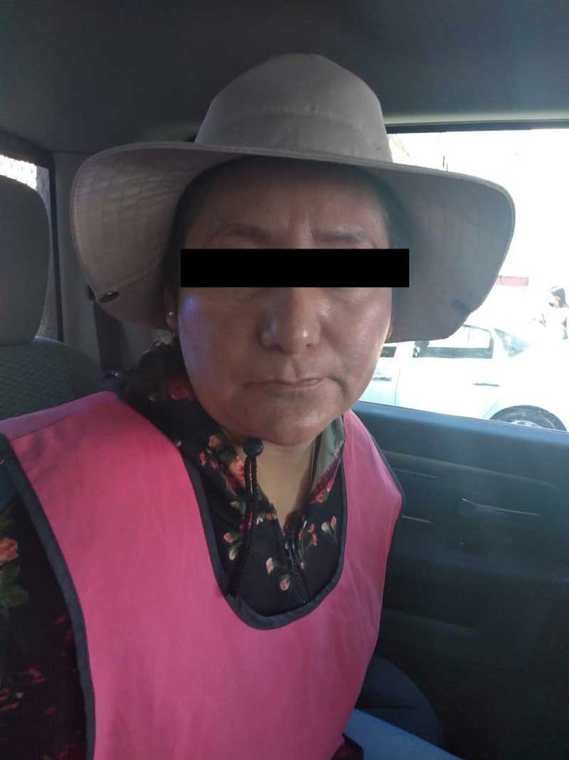 Cae mujer relacionada con  robo con violencia a transeúntes