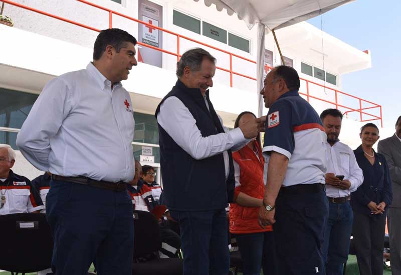 Reconoce Cruz Roja Edomex el valor de sus veteranos