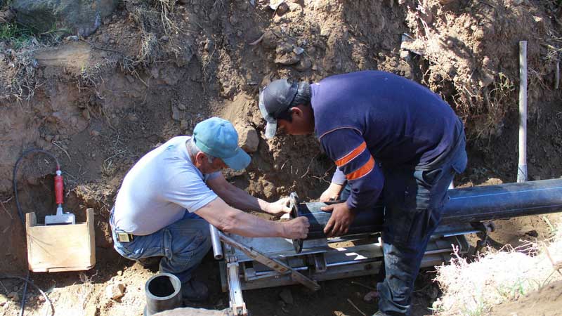Registra 85% de avance construcción del pozo profundo “La Venta” en Jocotitlán