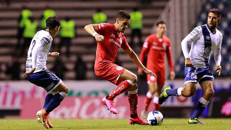 Toluca pierde como visitante 2-0 ante el Puebla