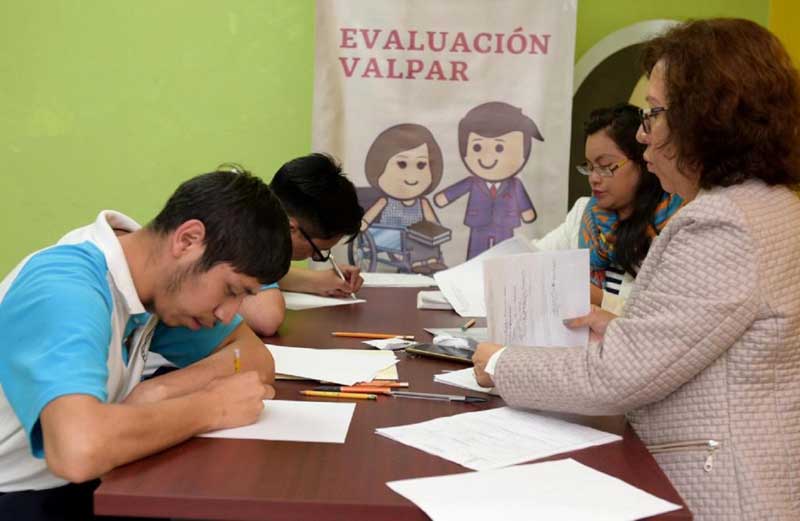 Invitan a personas con discapacidad a realizar las pruebas valpar para integrarse a campo laboral