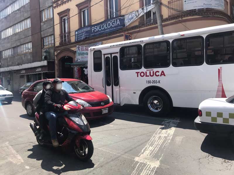 Inhiben autoridades de Toluca delitos con operativo “Moto Segura”
