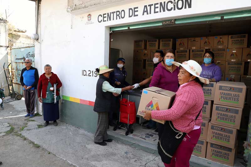 Recibirán apoyos alimentarios familias mexiquenses de escasos recursos