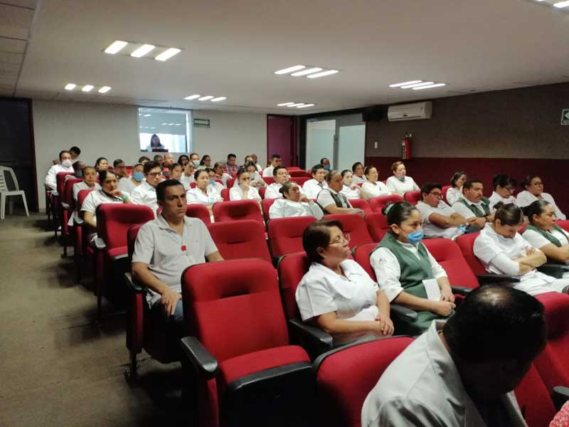 Orienta ISEM a personal para atención de infecciones respiratorias agudas