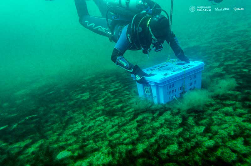 Arqueólogos del INAH devuelven piezas matlazincas al Nevado de Toluca
