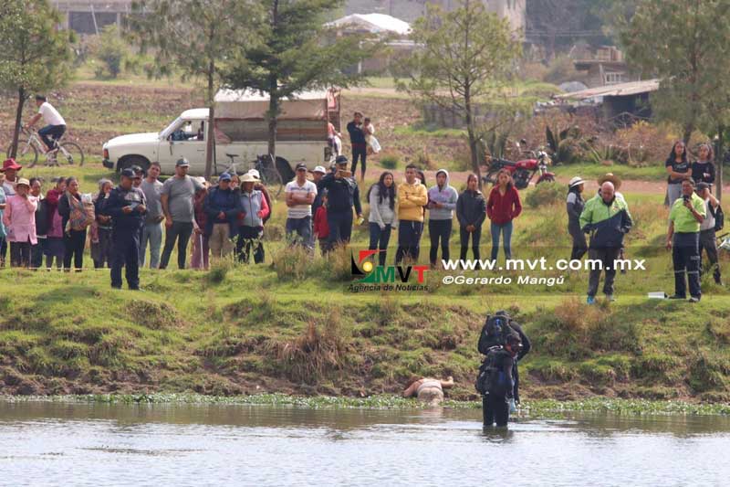 Una pareja muere ahogada en presa de Zinacantepec