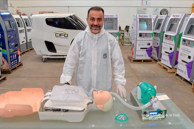 Desarrollan en Metepec dispositivo para asistir a pacientes con dificultad respiratoria por Covid-19