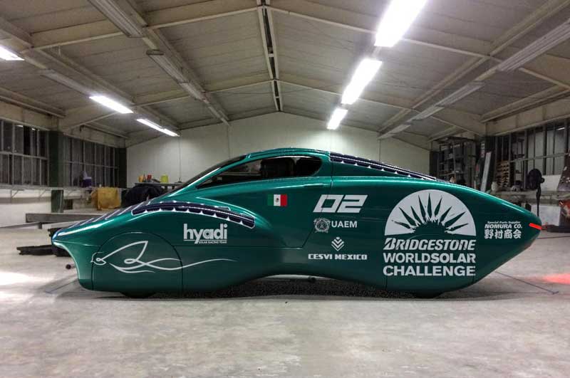 Estudiantes de UAEM cruzarán Australia en auto solar