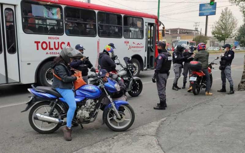 Más de 100 motos son remitidas al corralon por irregularidades