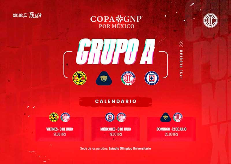 Mañana Toluca vs América en la Copa GNP por México