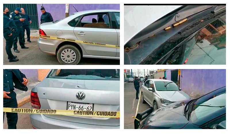 Encuentran un vehículo utilizado en balacera de la colonia Unión en Toluca