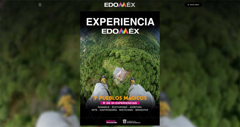 Presentan la revista digital de promoción turística "Experiencia Edomex"