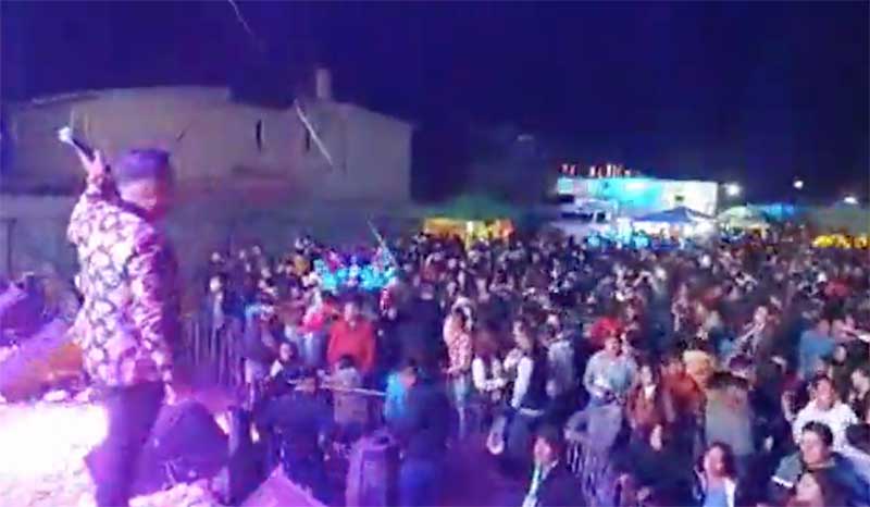 Habrá denuncias penales contra organizadores del baile de San Andrés Cuexcontitlán