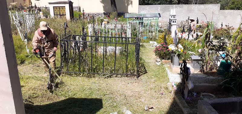 En Huixquilucan se podrán visitar las tumbas previo al día de muertos