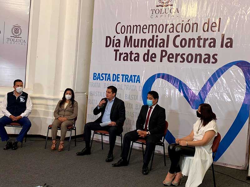 Continúa Toluca el combate de la trata de personas