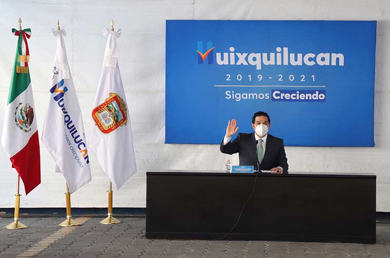 Declara Huixquilucan sede alterna para segundo informe