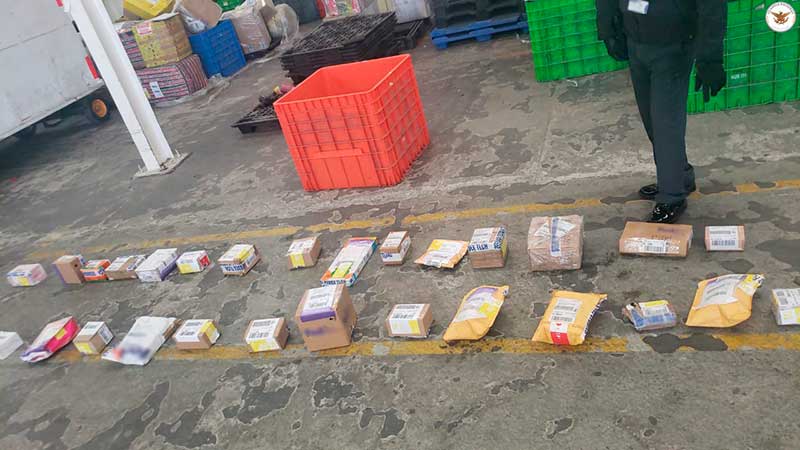 Incauta Guardia Nacional diversos narcóticos en el aeropuerto de Toluca