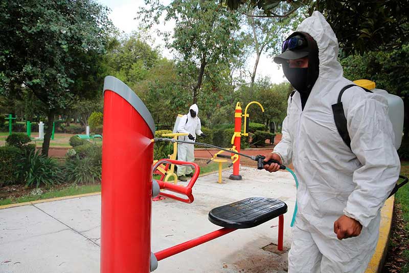 En Metepec cierran parques y deportivos hasta el 10 de enero