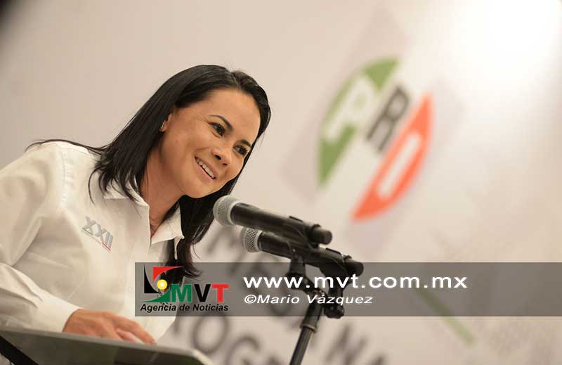 Da positivo a Covid-19 Alejandra del Moral, presidenta del PRI