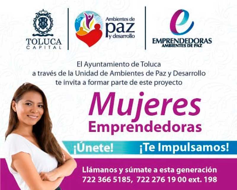 Por su éxito, abrirá Toluca nuevo grupo del programa Mujeres Emprendedoras