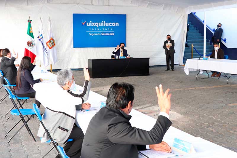 Se aprueba el presupuesto 2021 para Huixquilucan