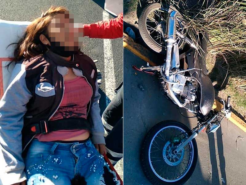 Atropellan a pareja de motociclistas en Bulevar Aeropuerto