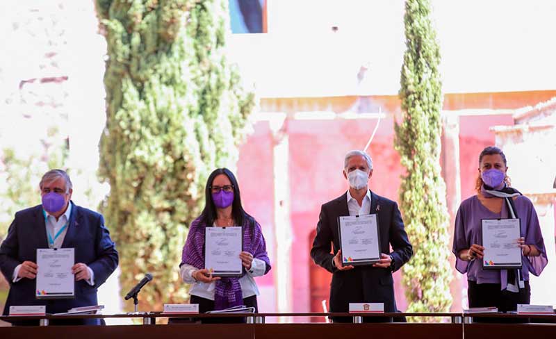 Informa Alfredo del Mazo puesta en operación del Juzgado en Línea para el Otorgamiento de Medidas de Protección para Mujeres Víctimas de Violencia