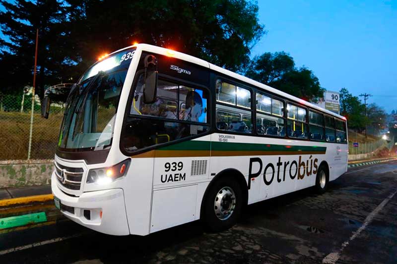 Bajo estrictas medidas sanitarias, Potrobús reanudó servicio: Alfredo Barrera