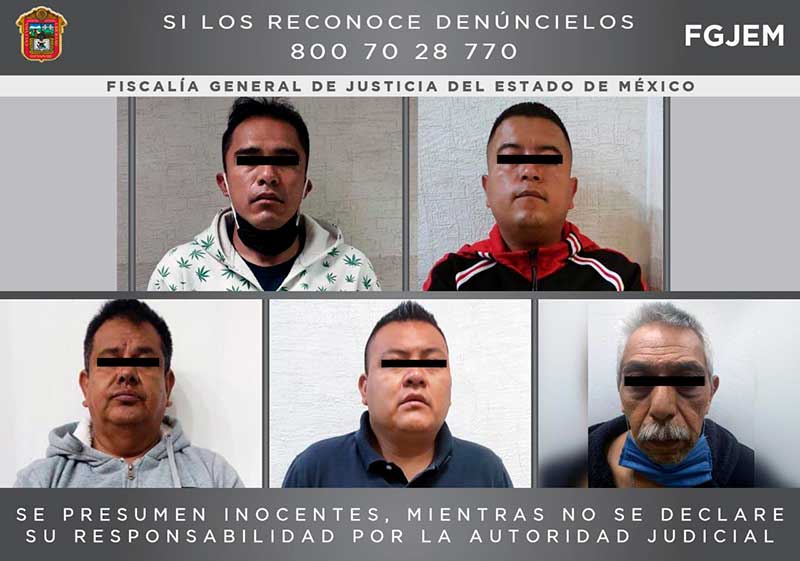 Detienen a cuatro policías municipales de Ecatepec y un administrativo investigados por secuestro exprés