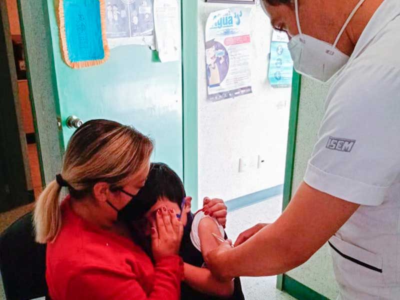 Llama Salud Edoméx a vacunar a la población infantil contra sarampión, rubéola y tuberculosis