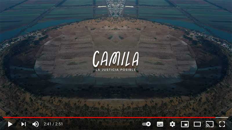 El documental "Camila, la justicia posible" será presentado bajo el patrocinio de la Codhem