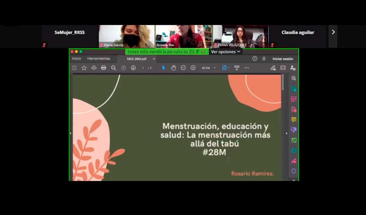 Conferencia de la Secretaría de la Mujer