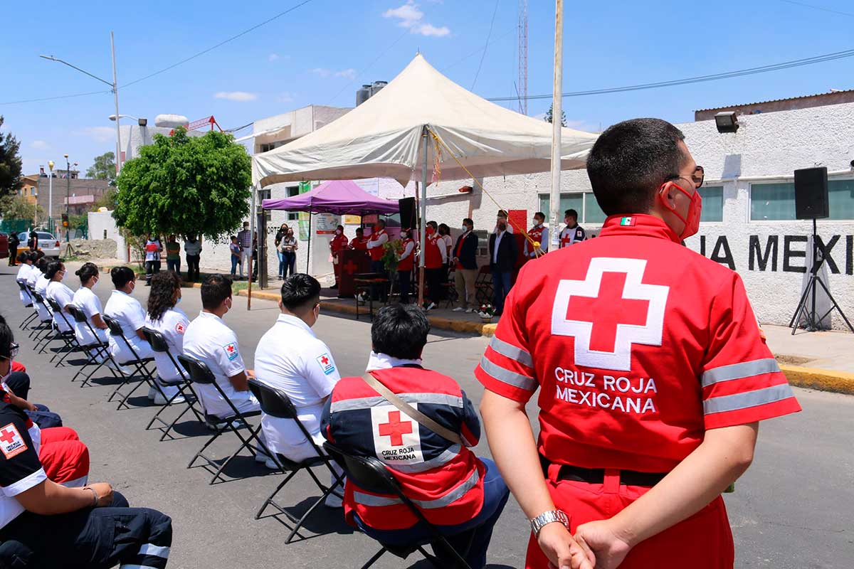 Cumplió 50 años de operaciones la Delegación Nezahualcóyotl Zona Norte de Cruz Roja Mexicana